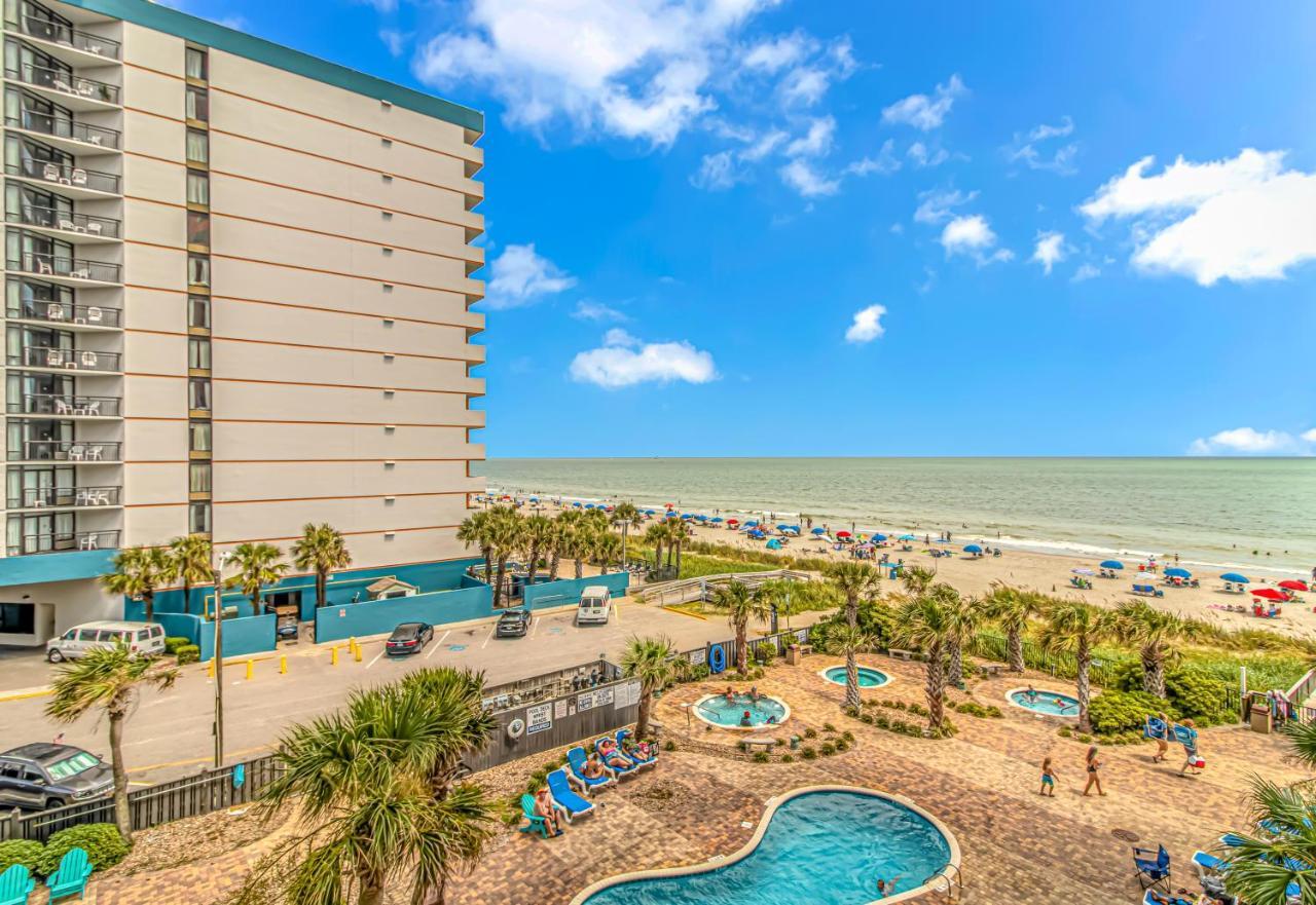 Ocean Front Studio With Panoramic Views! Palace Resort 1001 Myrtle Beach Luaran gambar